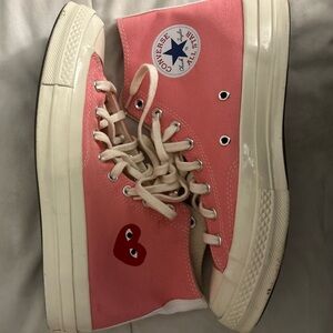 Comme des Garçons PLAY x Chuck 70 High 'Bright Pink'